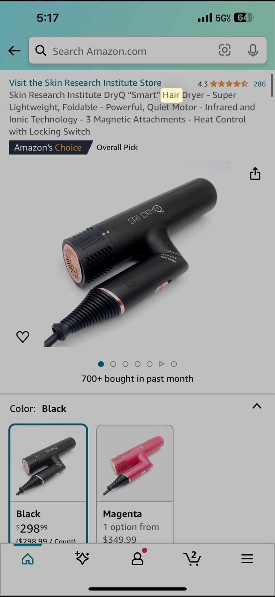 Sri hair dryer