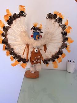 Kachina doll (eagle kachina) decoration