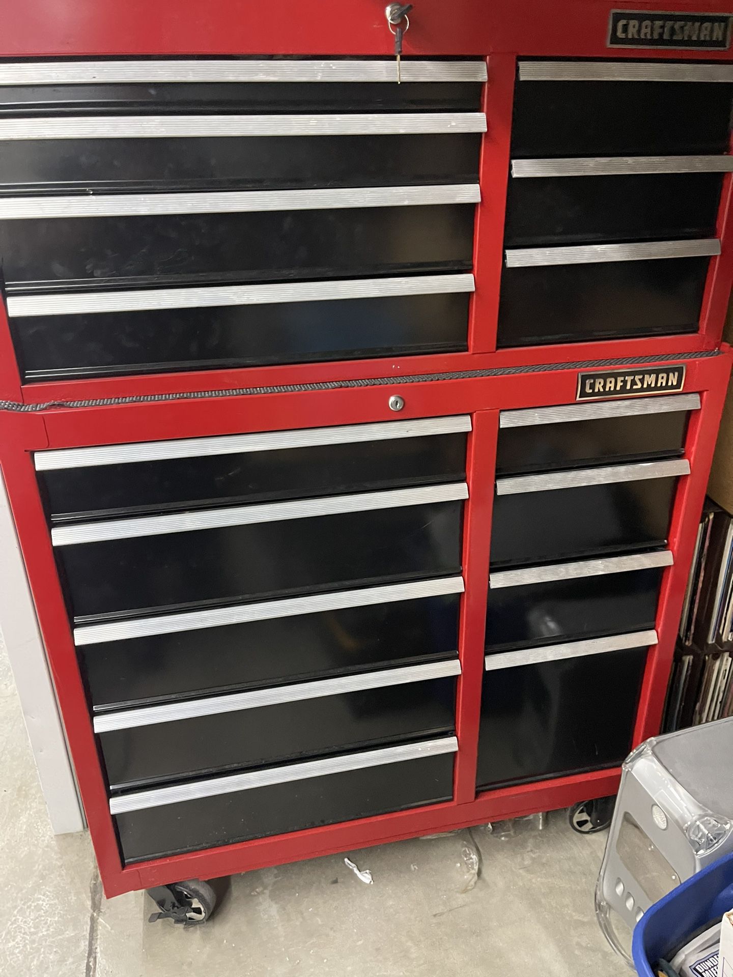 Complete Tool Box With Full Set Of Tools