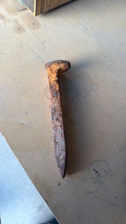 Rail road spikes