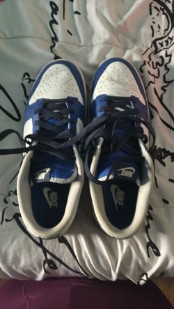 Nike Dunk Low White Blue Sneakers