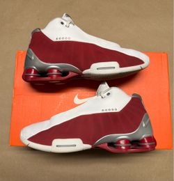 Nike Shox BB4 Varstiy Red 2019 Mens size 8.5 Basketball shoes Rare!
