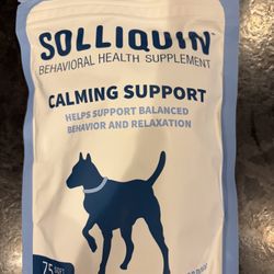 Solliquin Calming Support Dog Chew Supplement