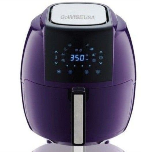 GoWISE USA Quart in Electronic Programmable Air Fryer (Plum)