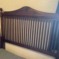 Queen Wood Bed Frame 