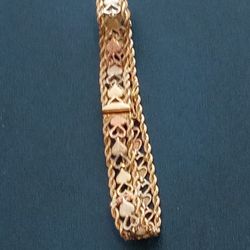 14 Karat Gold Bracelet 12.6 Grams
