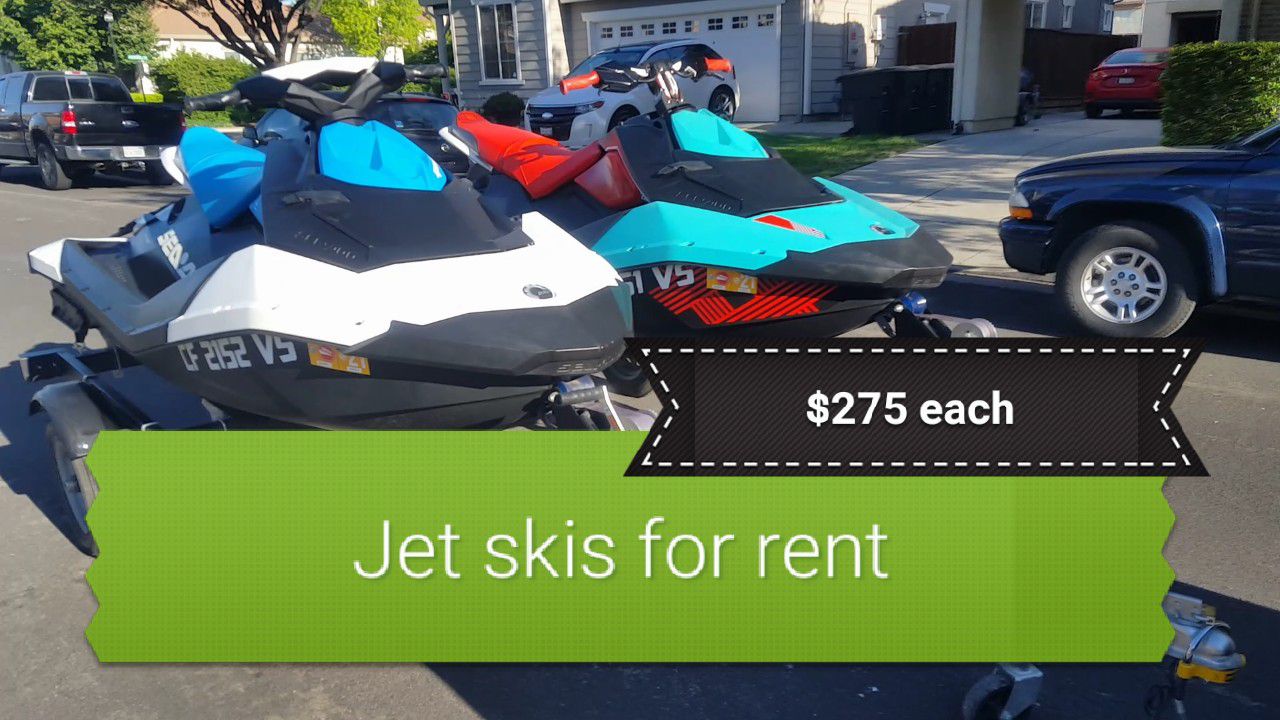 Photo Seadoo Jet Skis. Located In Tracy