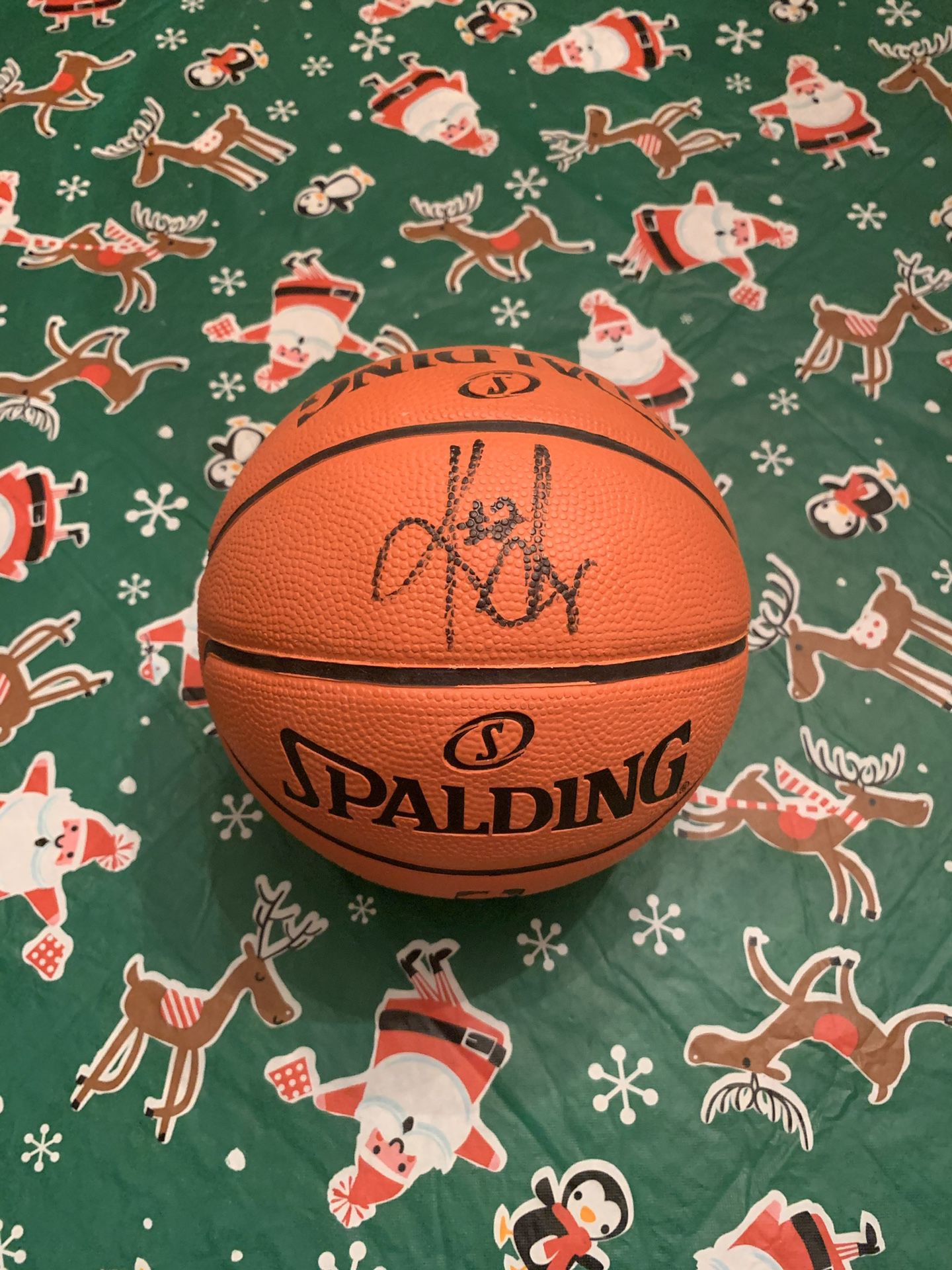 Kyrie Irving Autographed Mini Basketball