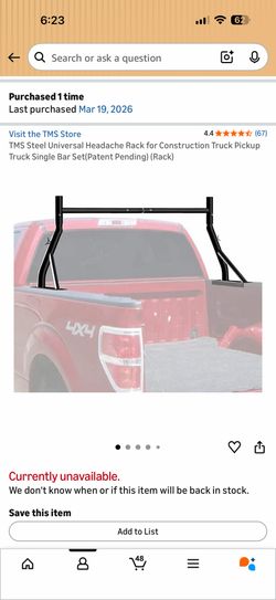 Truck rails
