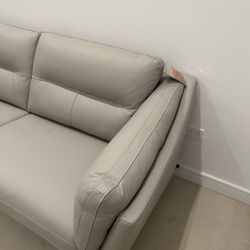 Leather Sofa barely Used