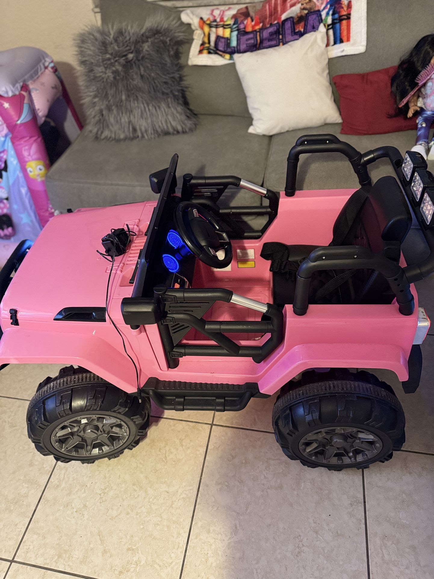 Pink Jeep