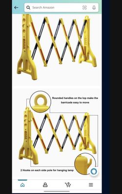 Reliancer Expandable Mobile Barricade Portable Water Filled Expanding Safety Barrier Gate Outdoor Plastic Retractable Traffic Fence Flexible Crowd Con