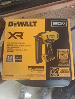 Dewalt xr 18 gauge 20 valve  brad nailer
