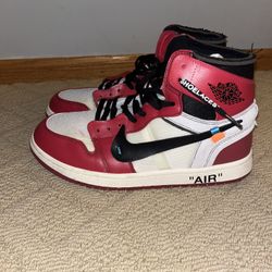  Size 13 Off-White x Air Jordan 1 Retro High OG 'Chicago'