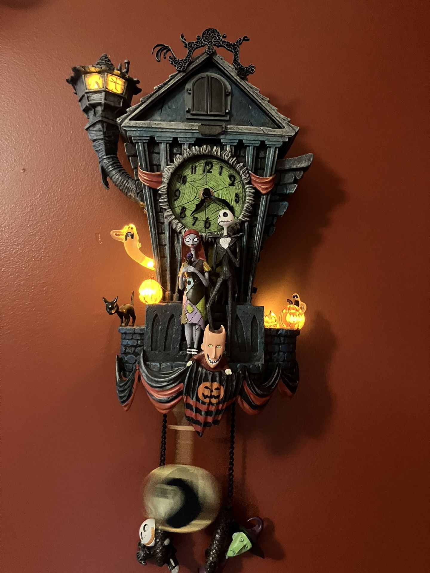 Bradford Exchange Nightmare Before Christmas Cuckoo Clock