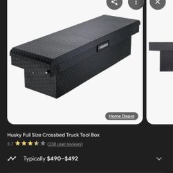 Husky Tool Box 