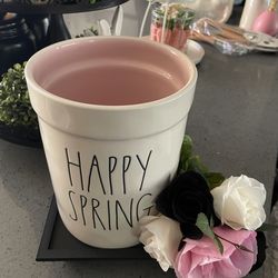 Rae Dunn Happy Spring Utensils Holder