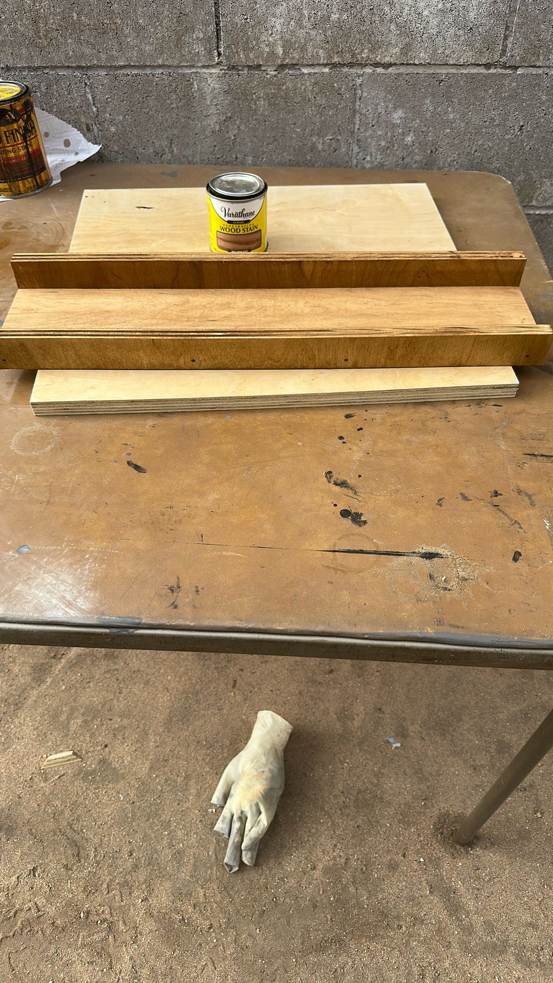 22 X 5 1/2 X 2 Hand Made