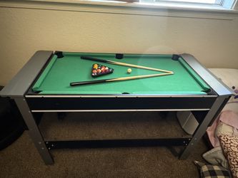 2 In 1 Pool Table