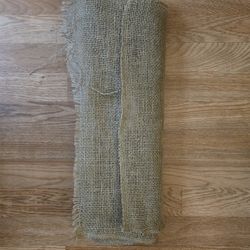 Burlap Fabric Peice 3.33 Yards 