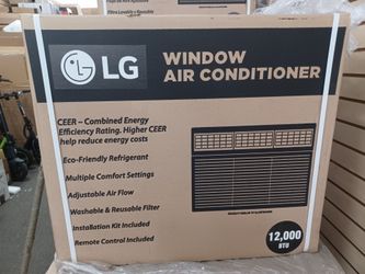 12000btu windows ac's by LG 240volts smart.  New in box with warranty