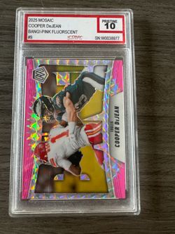 Cooper DeJean Pink Fluorescent Pristine 10