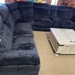 Power Electric Reclining Sectional 