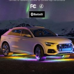 Govee Car Underglow Lights, 8 pcs RGBIC Under Car Lights