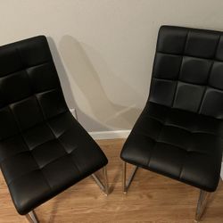 Pair Of Leather chairs Ashley Furniture 