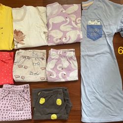 6y girl homewears $5 for all