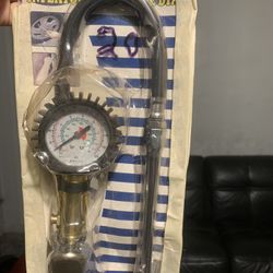 Inflator Tire Gauge $10