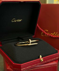 Cartier Nail Bangle 18K Yellow Gold-Plated SIZE 17cm