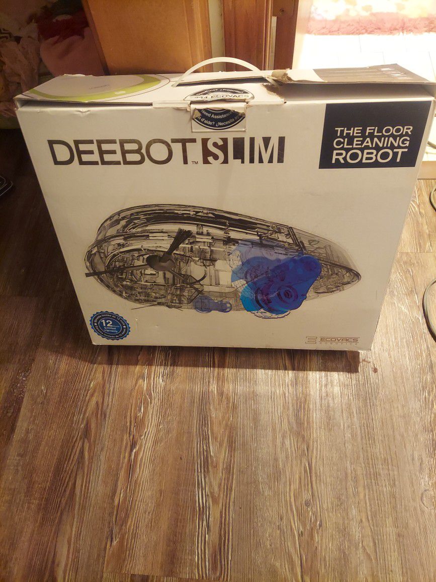 DEEBOT ROBOT FLOOR CLEANER NEW IN BOX 