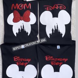 Custom Disneyland Family Matching Shirts ✨