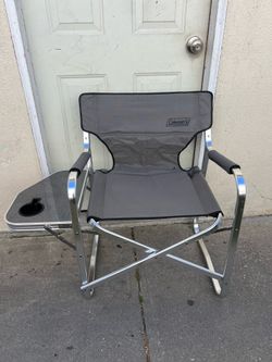COLEMAN ALUMINUM FOLDING CHAIR