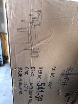 3 PCs Coffee Table Set New In The Box