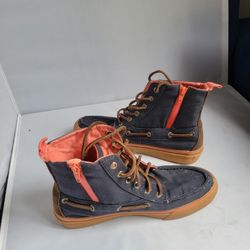 Concepts x Sperry Top-Sider Sailmakers Loft Topsider ‘Navy/Coral’ Mens Sz 8.5