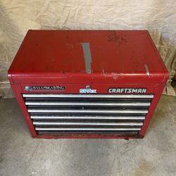 Craftsman 6 Drawer Tool Box/Chest