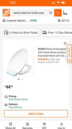 Bemis Toilet Seat