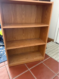 3 shelve bookcase