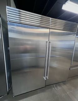 SUB-ZERO 72” BUILT-IN REFRIGERATOR & FREEZER SET – $8,000