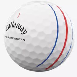 Brand New Callaway Chrome Soft Triple Track Golf Balls 2 dozen for $70