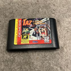 Taz In Escape From Mars Sega Genesis