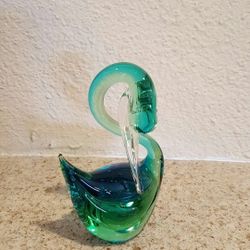 Crystal swan made in Italia 