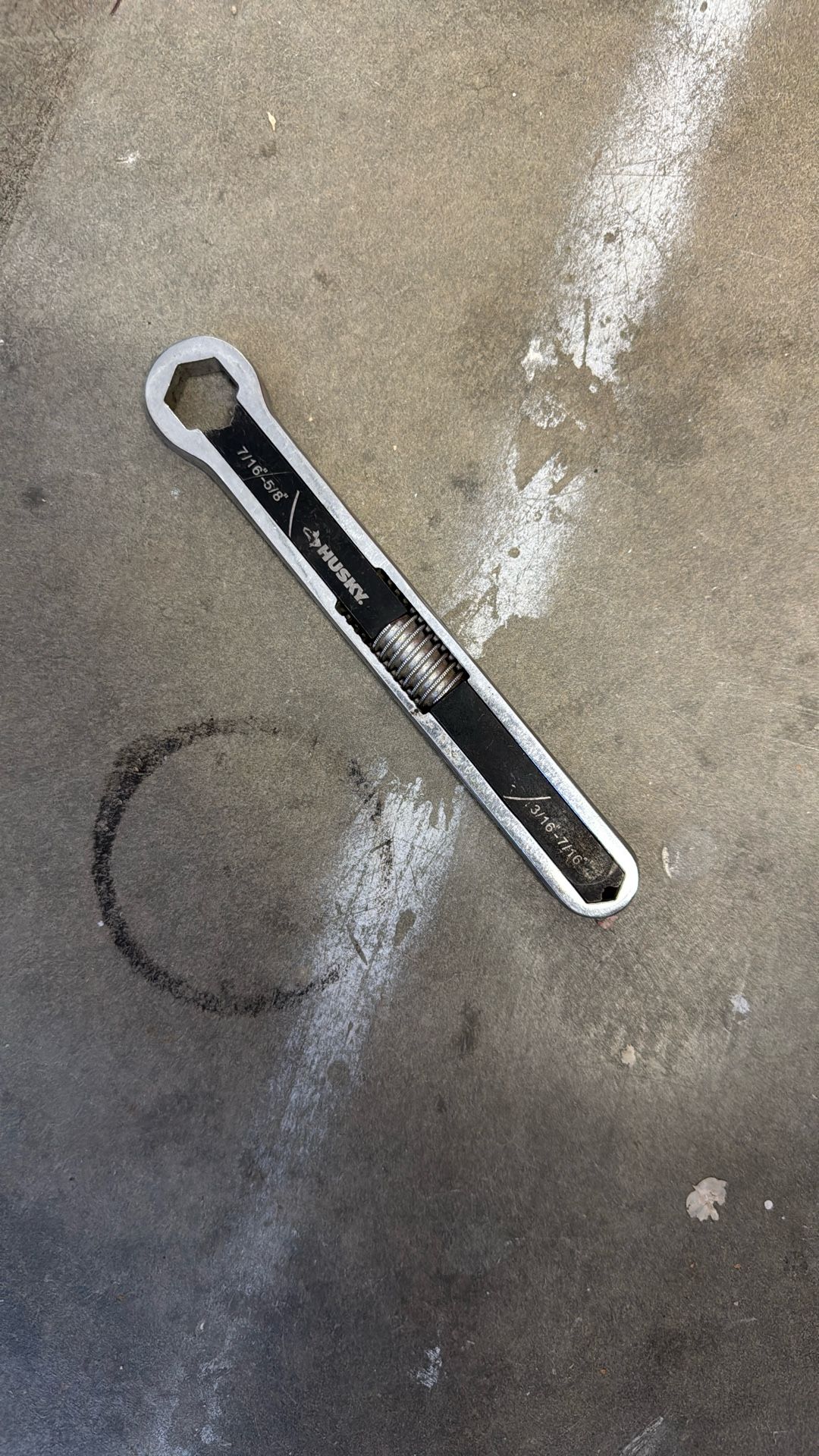 Husky Adjustable Wrench