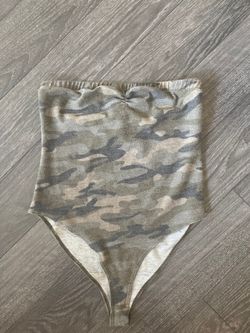 Fashion Nova Camo Bodysuit