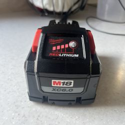 M18 Red Lithium Battery XC6.0