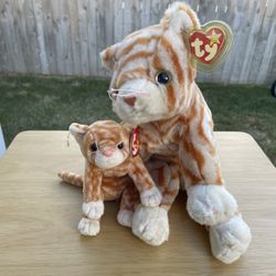 1999 “Amber” Big “TY” Beanie Baby Cats