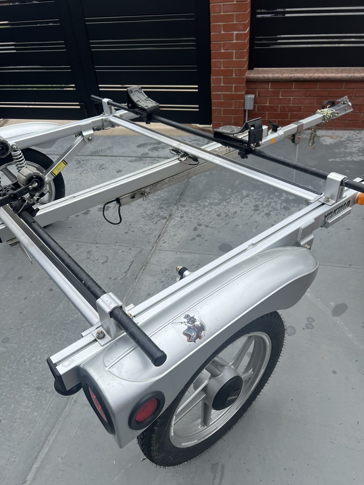 Yakima rack and Roller Kayak Trailer