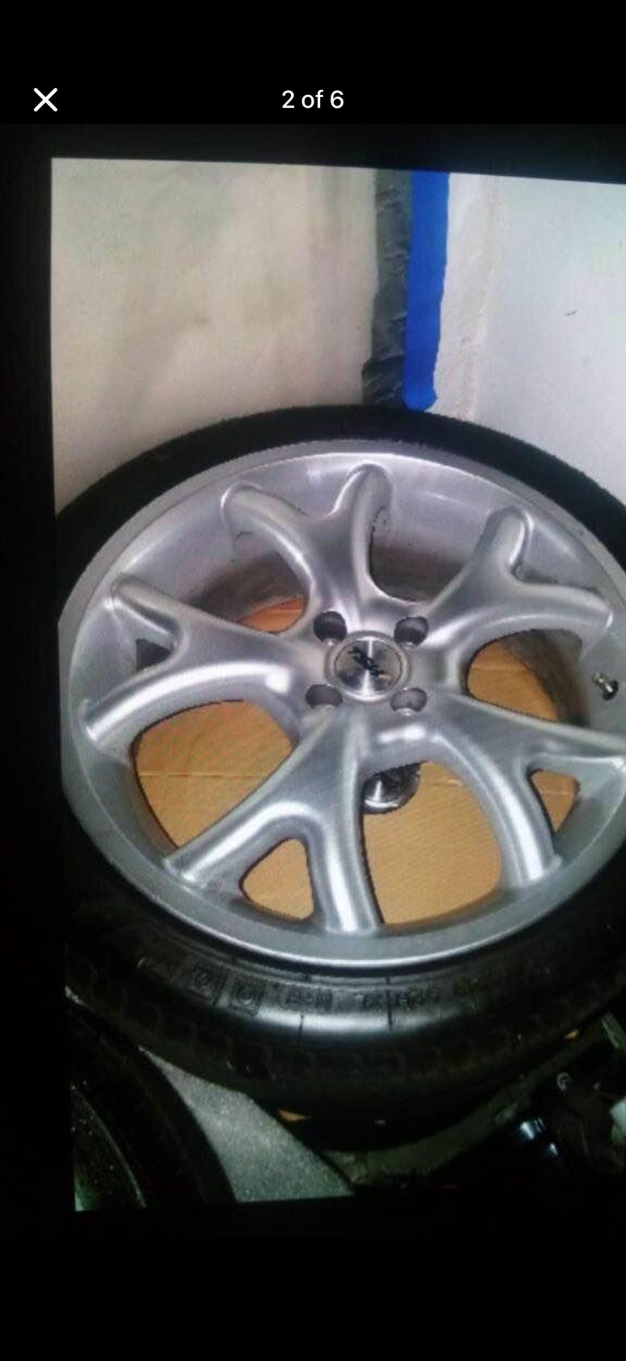 Like New 18 Inch Wheels And Tires /225/40/r18. 4 Lugs.